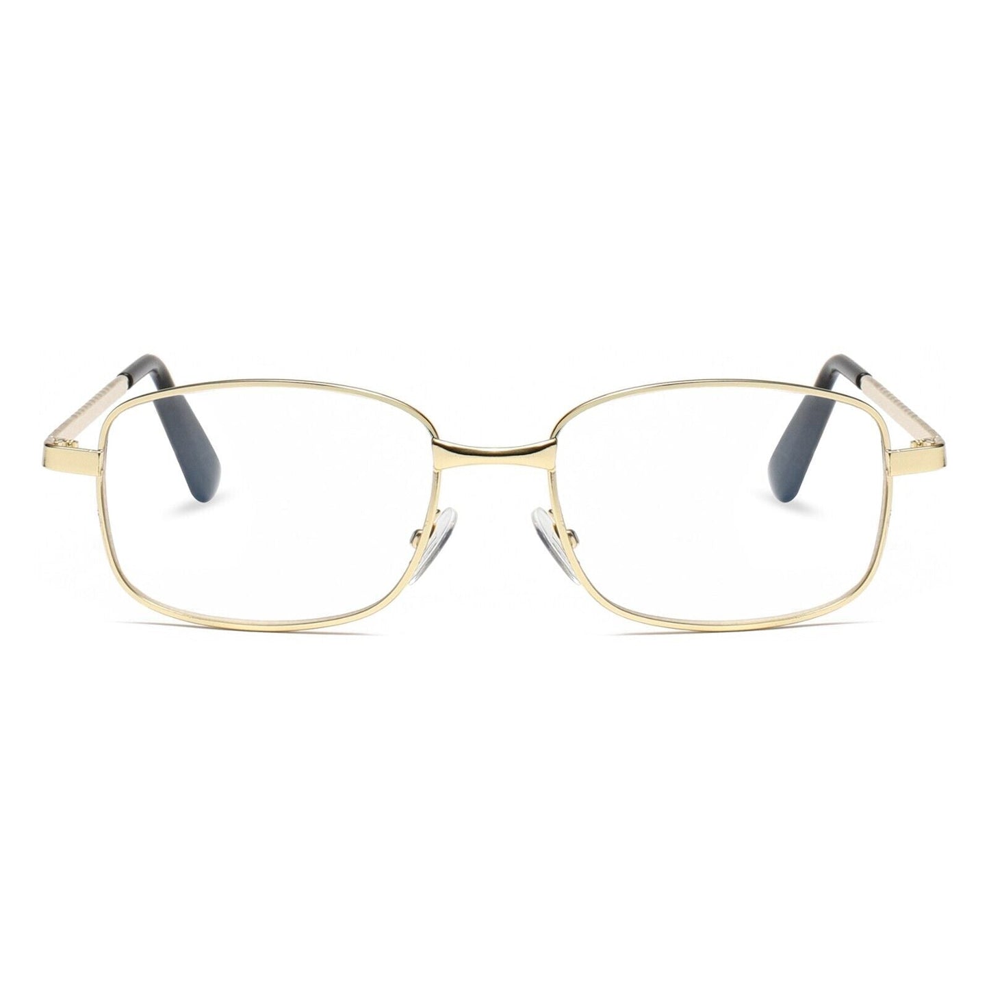 9 PK Mens Womens Metal Frame Clear Lens Reading Glasses Fashion Classic Readers
