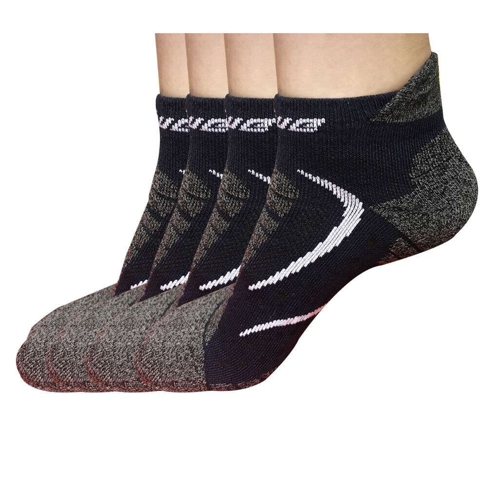 Lot 1-12 Mens Low Cut Ankle Cotton Athletic Cushion Casual Sport Socks Size 6-12