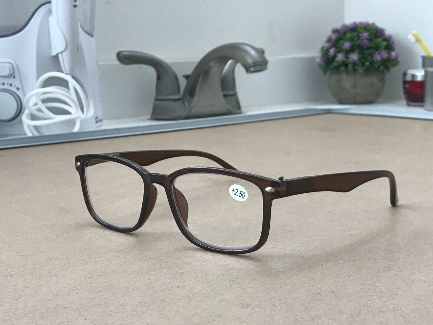 1 Pack Womens Oval Frame Reading Glasses Blue Light Blocking Computer Readers