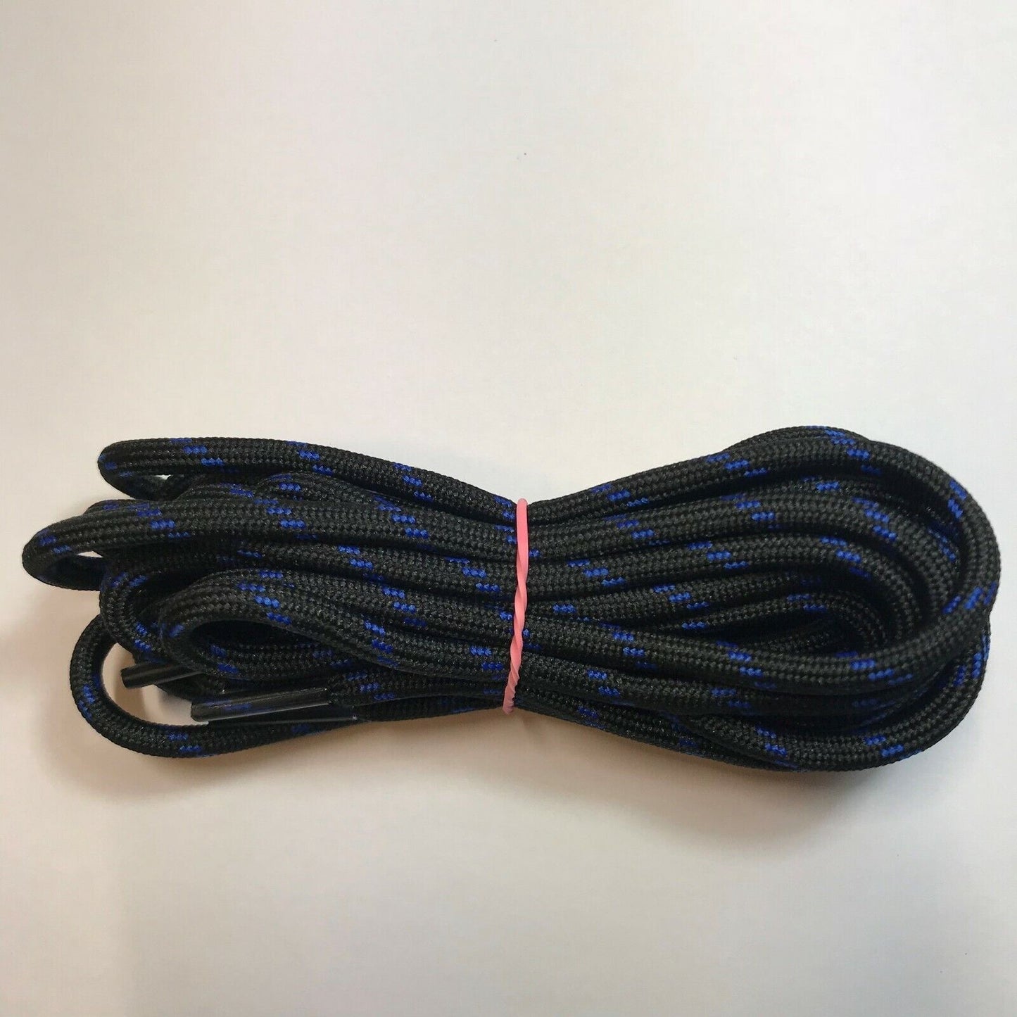 Black heavy duty long military hiking work boot shoe laces strings for men women