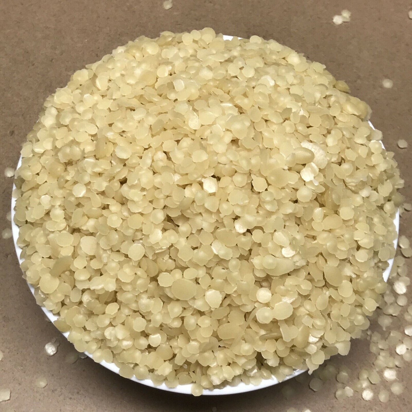 2 4 8 15 oz Pure Natural Yellow Beeswax Pellets Pastilles for Candle Soap Making