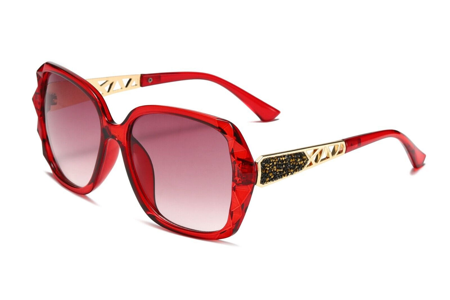 4 Pair Retro Vintage Fashion Classic Oversized Sunglasses UV400 for Women Ladies