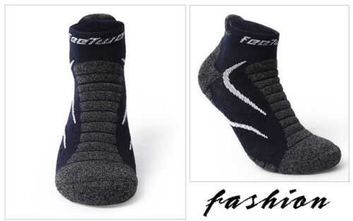 4pair Mens Low Cut Ankle Cotton Athletic Cushion Sport Running Socks Size 6-12