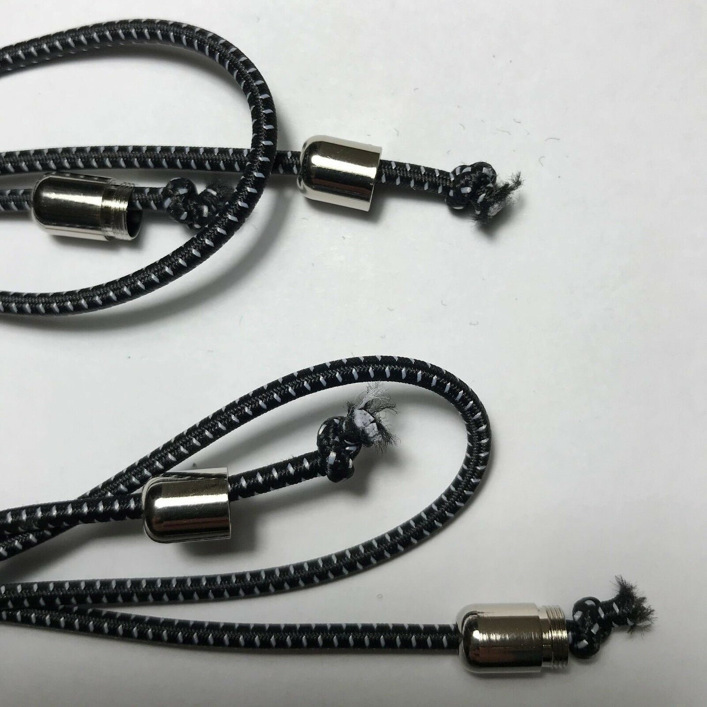 2 pair No Tie Elastic tie-less Shoe laces strings for Sneakers kids adults shoes - B&Q CO.