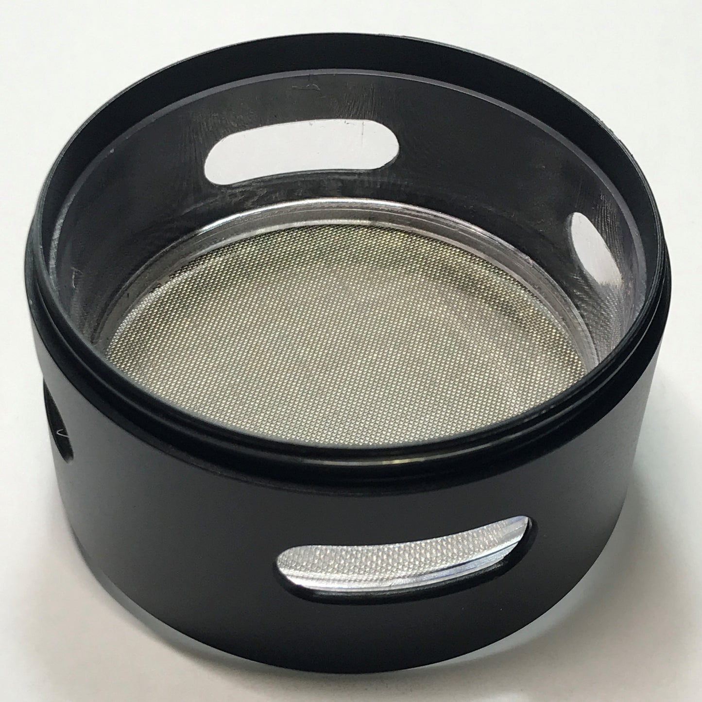 2.5 Inch 4 Piece Large Herb Spice Grinder Black - B&Q CO.