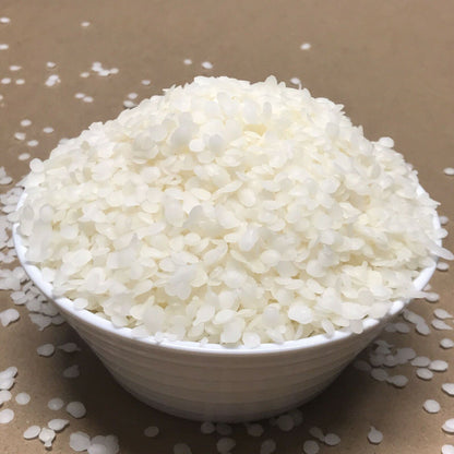 4 LB Pure Natural White Beeswax Pellets for Candle Soap Making Cosmetic Grade