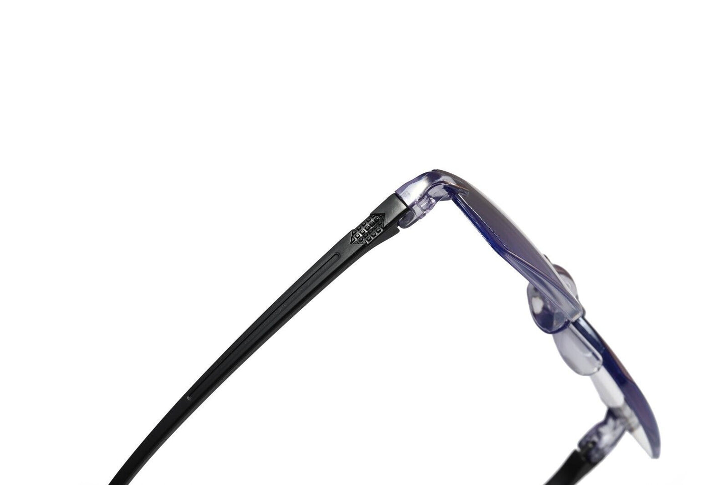 8PK Rimless Blue Light Blocking Reading Glasses Diamond Cut Edge Readers for Men