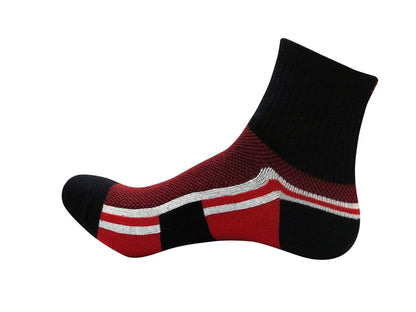 1Pair Mens Breathable Ankle Quarter Athletic Casual Sport Cotton Socks Size 6-12