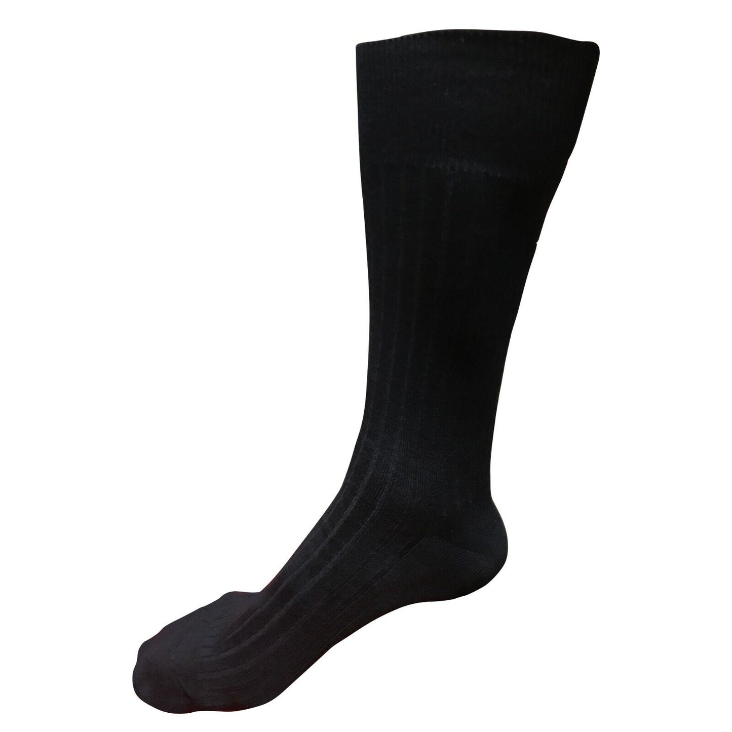 1pair Mens Comfortable Cotton Casual Classic Crew Dress Socks Over the Calf 9-13