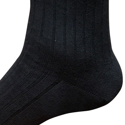 11 pairs 98% Cotton Mens Comfortable Casual Crew Dress Socks Mid Calf Size 9-11