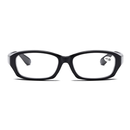 12 PK Clear Lens Mens Black Frame Reading Glasses Heavy Duty Readers for Work