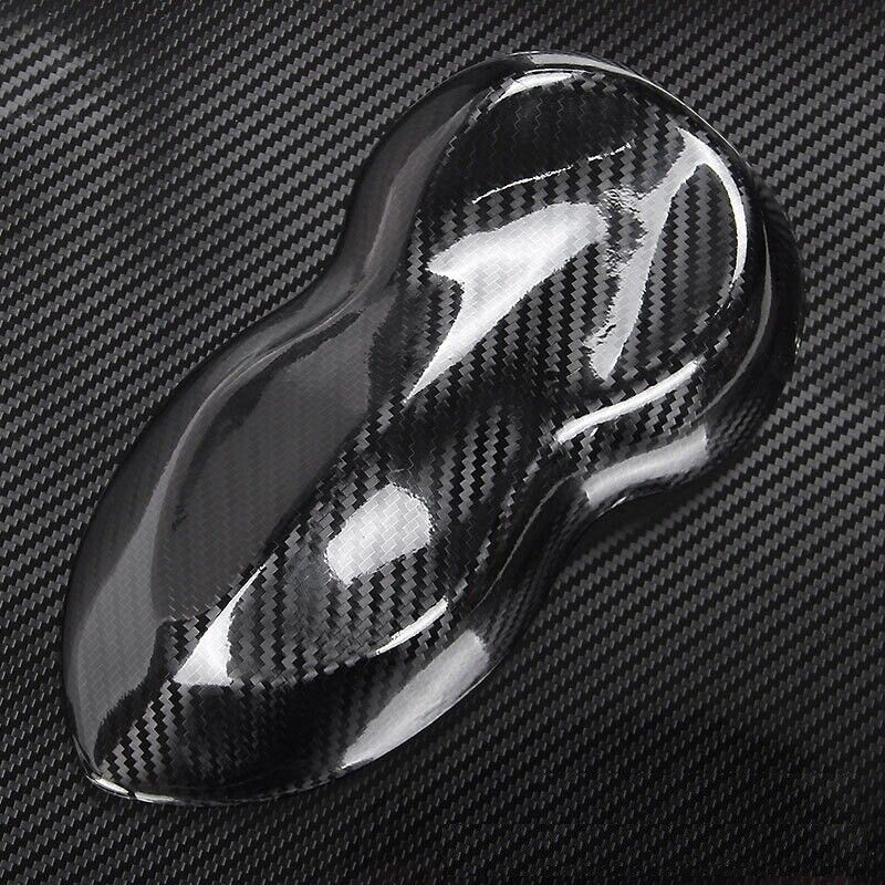 5D 6D Gloss Carbon Fiber Car Vinyl Wrap Sticker Decal Film Bubble Free for Cars