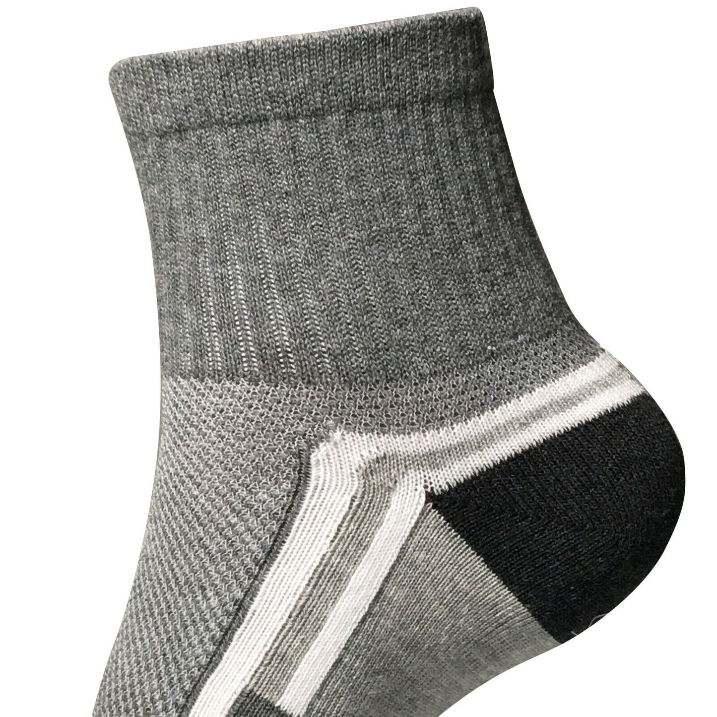 10 PK Mens Breathable Ankle Quarter Athletic Casual Sport Cotton Socks Size 6-12