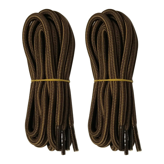 2 pairs 5mm Thick Heavy duty Round Hiking Work Boot Shoe laces Military Strings