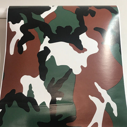 12" x 60" Camo Car Vinyl Wrap Auto Sticker Decal Film for Vehicles Laptops