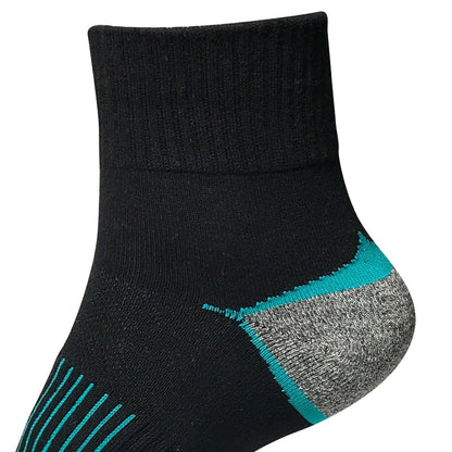 2 Pair Mens Mid Cut Ankle Quarter Athletic Casual Sport Cotton Socks Size 6-12