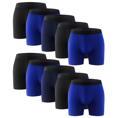 10PK Comfort Flex Mens Boxer Briefs Assorted Underwear Size S M L XL XXL Medium