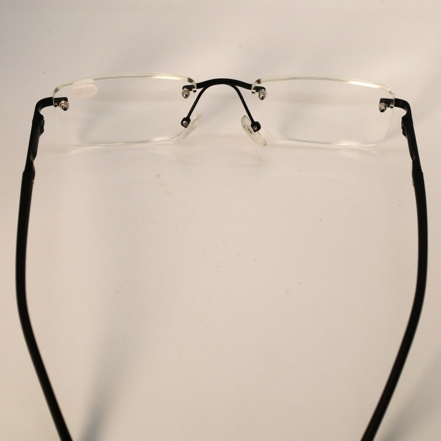 1PK Mens Anti Blue Light Blocking Rimless Reading glasses Spring Hinge Readers