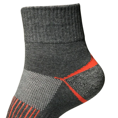 3 Pair Mens Mid Cut Ankle Quarter Athletic Casual Sport Cotton Socks Size 6-12