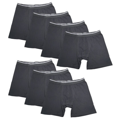 7PK Mens Performance Boxer Briefs Breathable Comfort Waistband Underwear Shorts