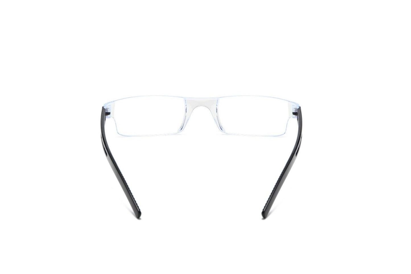 3PK Rimless Unisex Anti Blue Light Reading Glasses Blue Tinted Reader Men Women