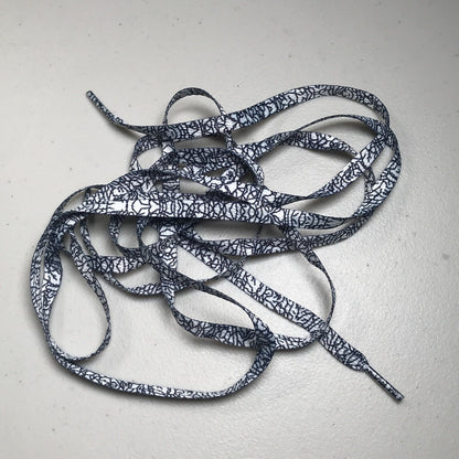 2 Pair Flat Shoelaces Shoe Strings Replacement for Sneakers Athletic Shoes Boots