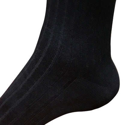 3pair Mens Comfortable Cotton Casual Classic Crew Dress Socks Mid Calf 9-13