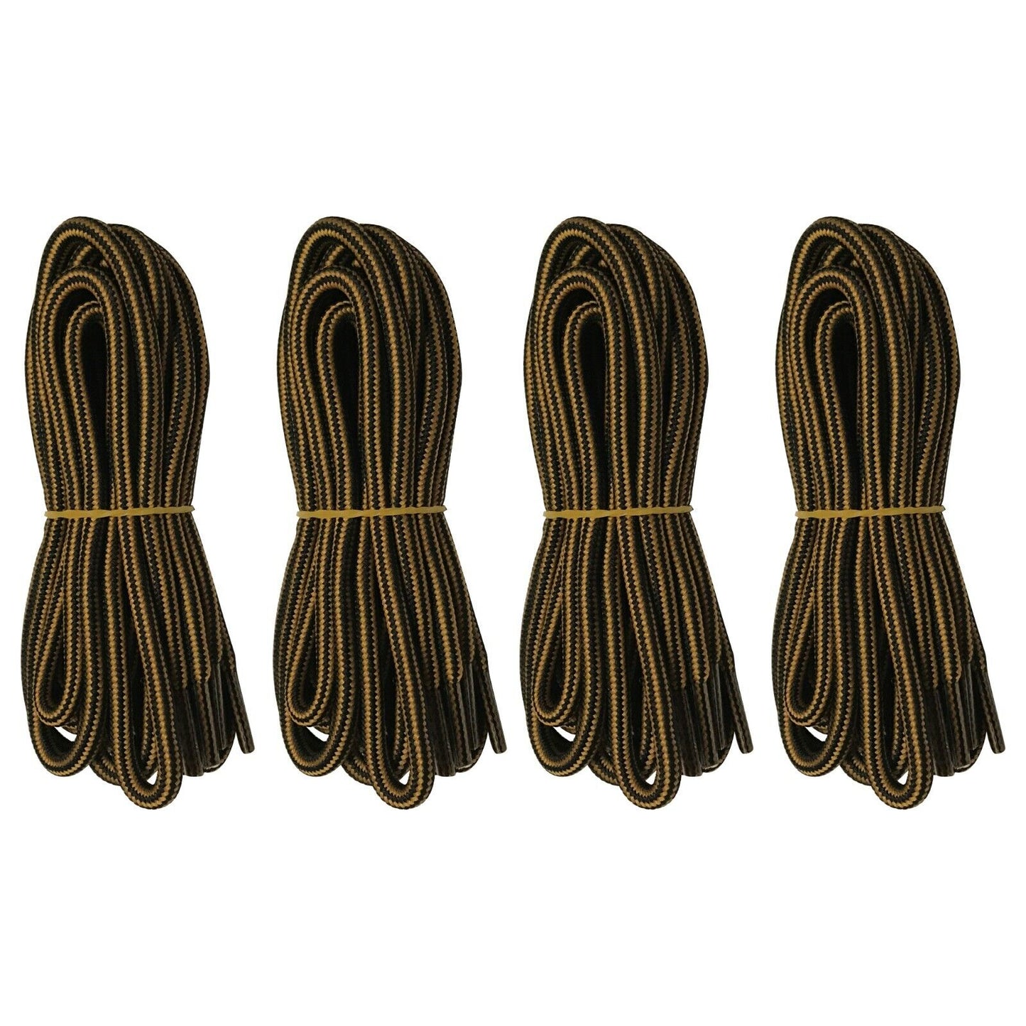 4pair 5mm Thick Heavy duty Round Hiking Work Boot Shoe laces Strings Replacement