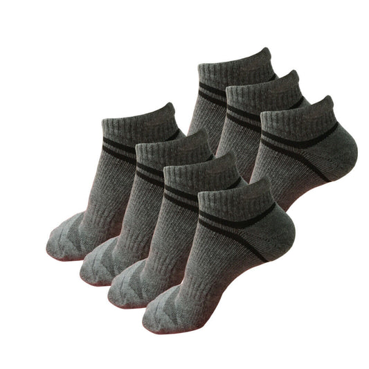 7 pair Mens Low Cut Ankle Cotton Athletic Cushion Casual Comfortable Sport Socks