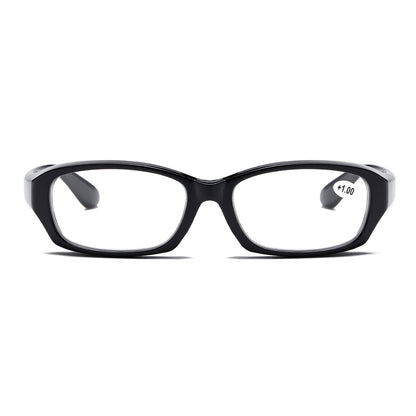 3 PK Clear Lens Mens Black Frame Reading Glasses Heavy Duty Readers for Work