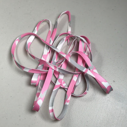 2 Pair Flat Shoelaces Shoe Strings Replacement for Sneakers Athletic Shoes Boots
