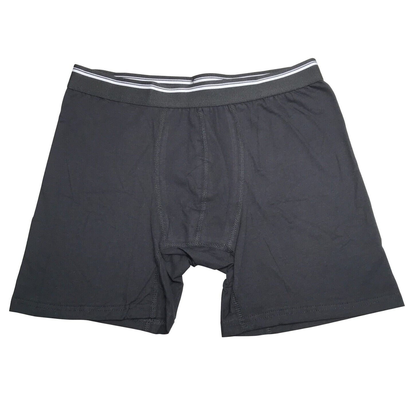 2PK Mens Performance Boxer Briefs Breathable Comfort Waistband Underwear Shorts