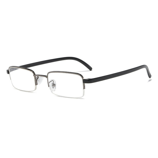 1 PK Mens Half Frame Reading Glasses Black Readers 1.00 1.50 2.00 2.50 3.00 4.00