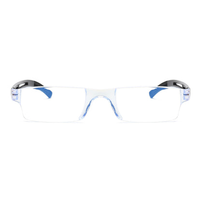 3PK Rimless Unisex Anti Blue Light Reading Glasses Blue Tinted Reader Men Women