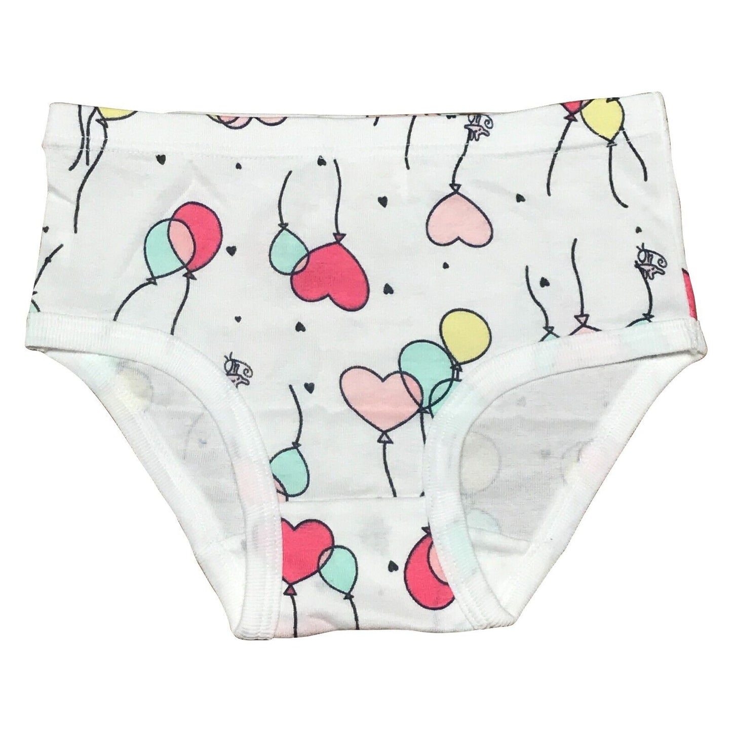 9 PK Toddler Little Girls Cotton Underwear Briefs Kids Panties Mermaid Pattern