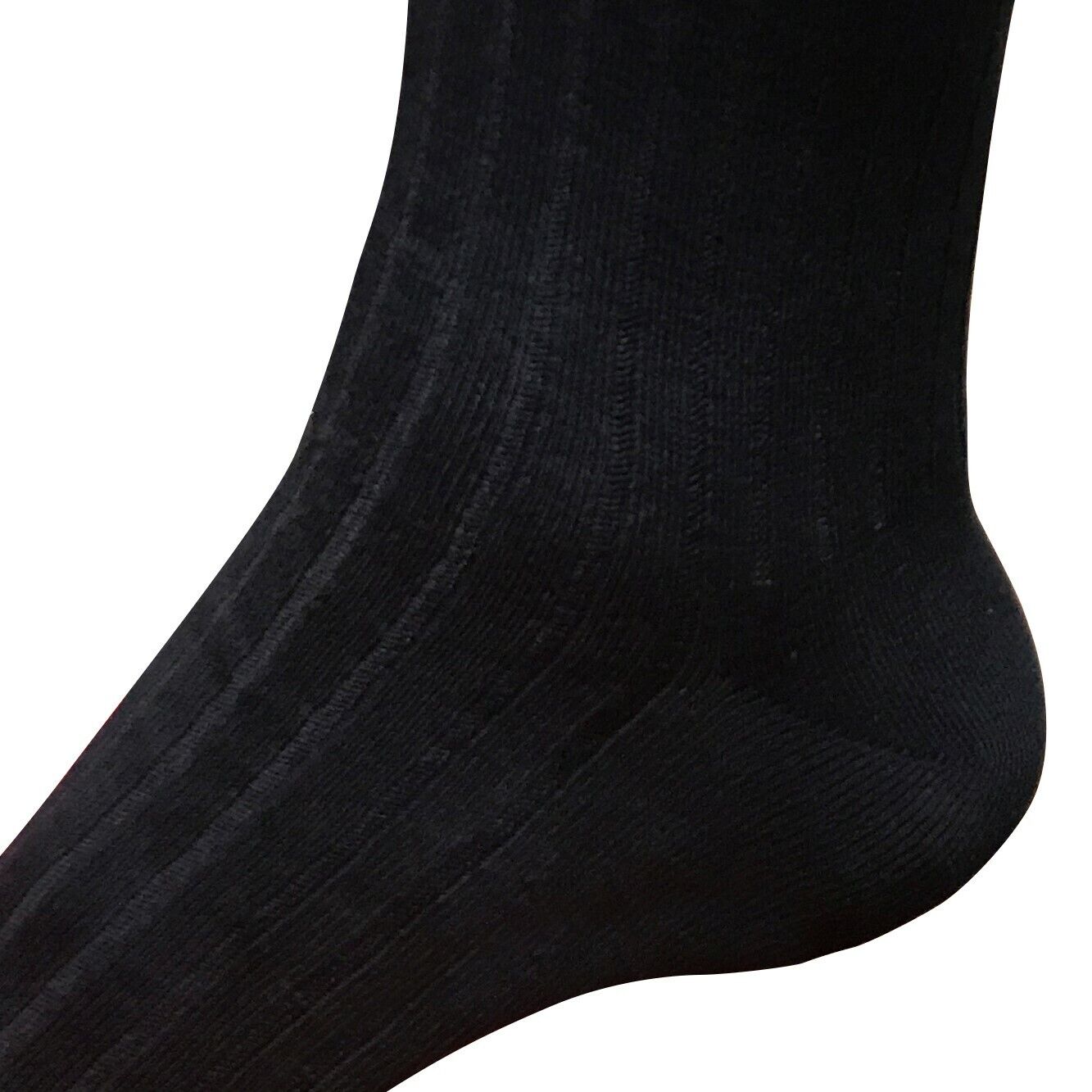 1pair Mens Comfortable Cotton Casual Classic Crew Dress Socks Over the Calf 9-13