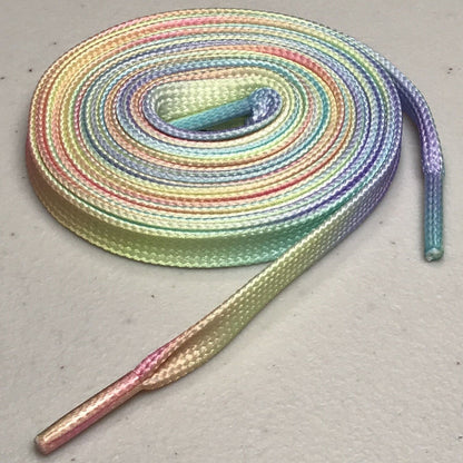 2 Pair Flat Shoelaces Shoe Strings Replacement for Sneakers Athletic Shoes Boots