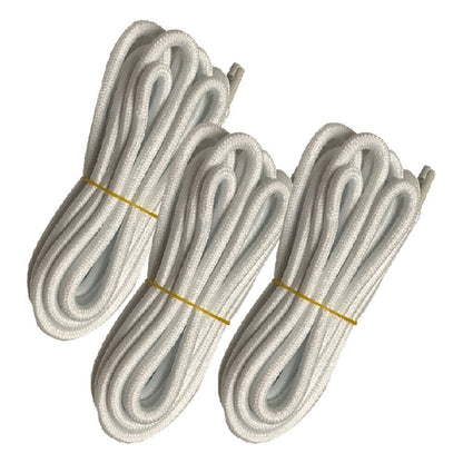 3pair 5mm Thick Heavy duty Round Hiking Work Military Boot Shoe laces Strings