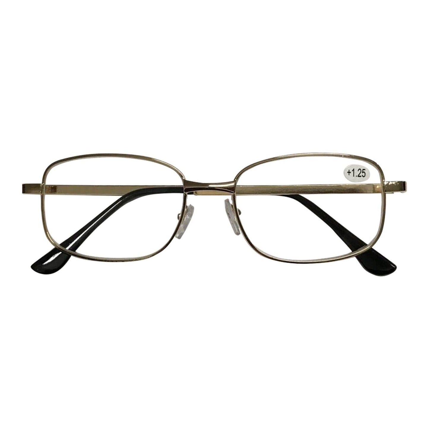 9 PK Mens Womens Metal Frame Clear Lens Reading Glasses Fashion Classic Readers