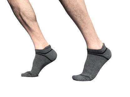 6 pair Mens Low Cut Ankle Cotton Athletic Cushion Casual Solid Comfortable Socks