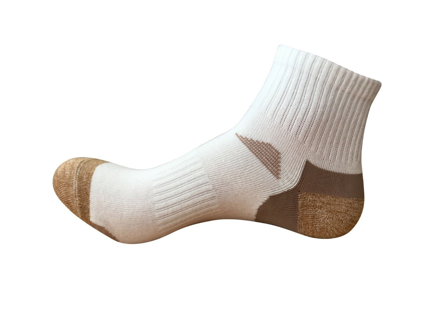 1 Pair Womens Mid Cut Ankle Quarter Athletic Casual Sport Cotton Socks Size 5-10