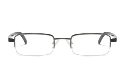 1 PK Mens Half Frame Reading Glasses Black Readers 1.00 1.50 2.00 2.50 3.00 4.00