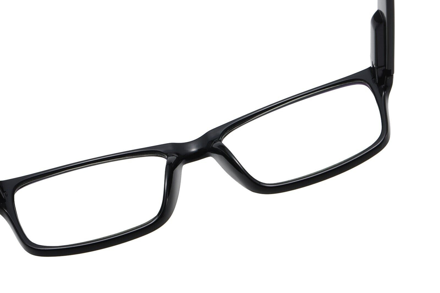 2 PK Mens Unisex Blue Light Blocking Reading Glasses Black Spring Hinge Readers