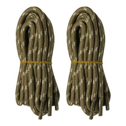 2pair 5mm Thick Heavy duty Round Hiking Work Boot Shoe laces Strings Men Women