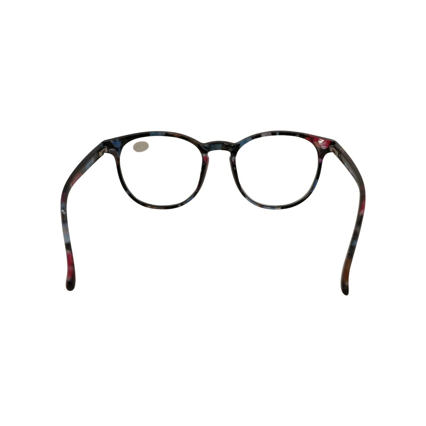 3PK Ladies Womens Round Blue Light Blocking Reading Glasses Spring Hinge Readers