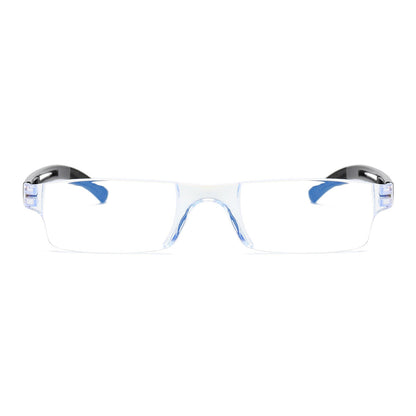 10PK Rimless Unisex Anti Blue Light Reading Glasses Blue Tinted Reader Men Women