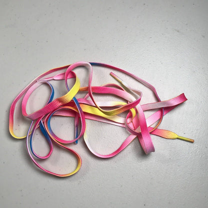 2 Pair Flat Shoelaces Shoe Strings Replacement for Sneakers Athletic Shoes Boots