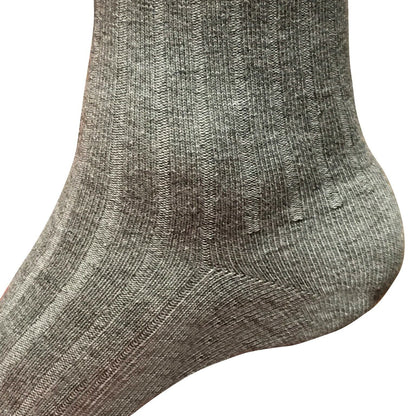 2 pairs Mens Breathable Cotton Casual Crew Dress Socks Under the Calf Size 6-10