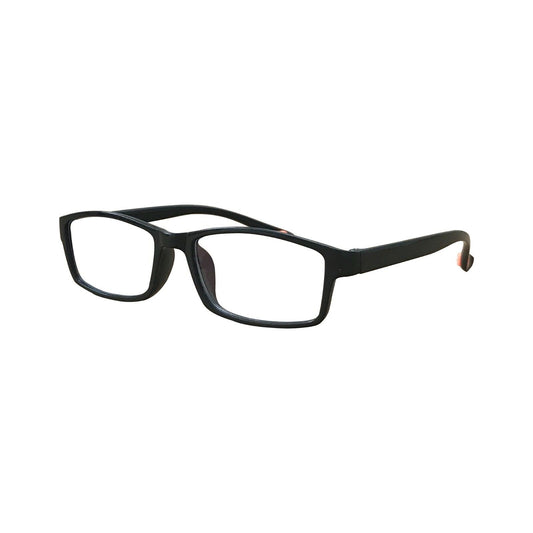 1 Pack Mens Womens Rectangle Frame Reading Glasses Classic Style Black Readers