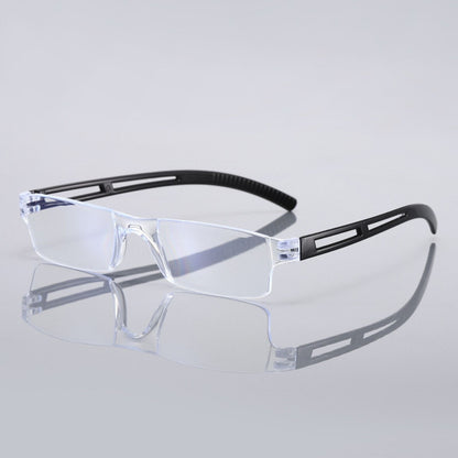 6PK Men Women Blue Light Blocking Reading Glasses Rimless Unisex Computer Reader